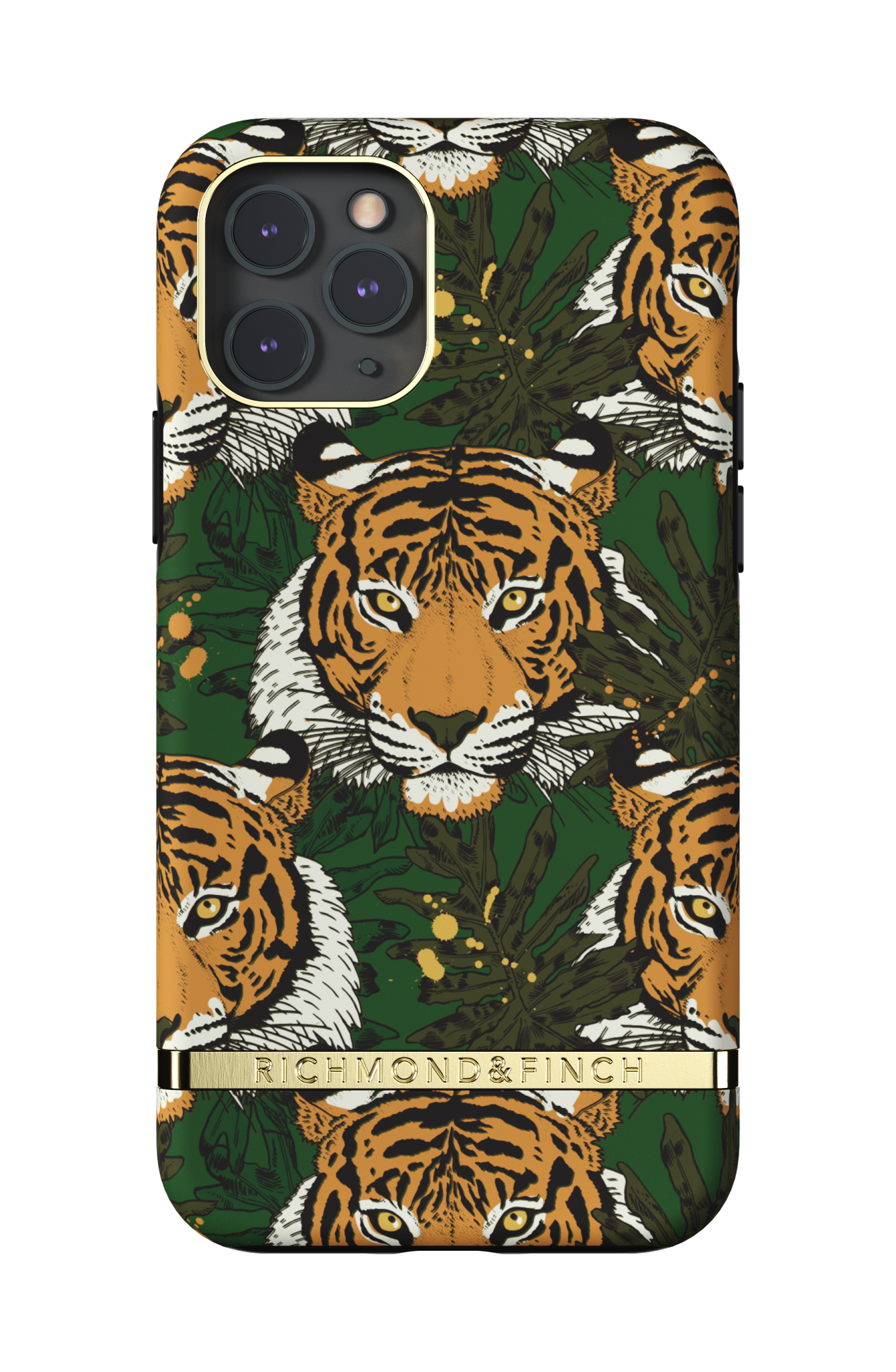RICHMOND & FINCH Pro, Tiger, iPhone Grüner Apple, 11 iPhone Backcover, grün Tasche