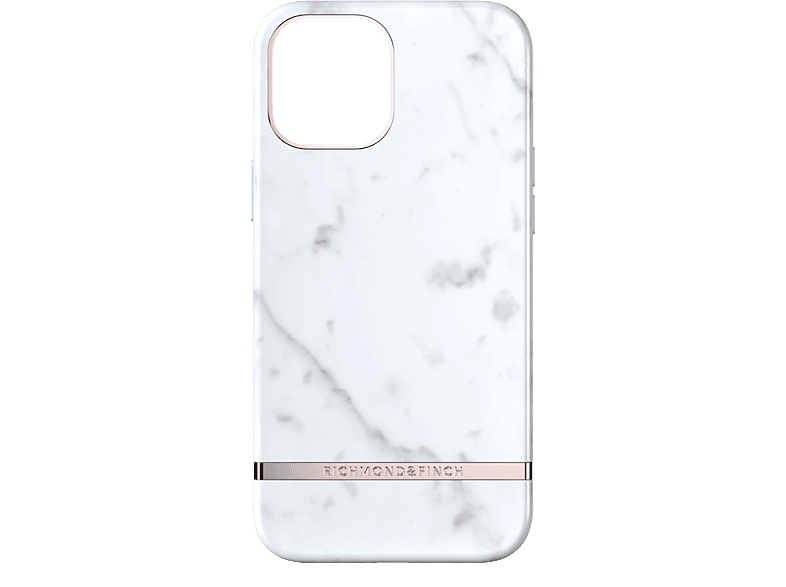 RICHMOND Max, Weiß & Backcover, 12 Pro Marmor iPhone Weiß, Tasche iPhone Apple, FINCH
