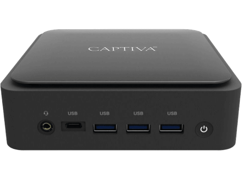 CAPTIVA Mini PC Power Starter I76506, Microsoft Windows 11 Pro (64 Bit
