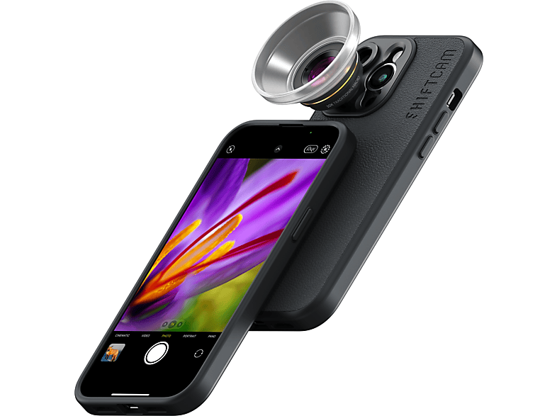 T2-Mount SHIFTCAM Objektiv 10x Makroobjektiv - Macro für LensUltra - (Smartphone Traditional Smartphone