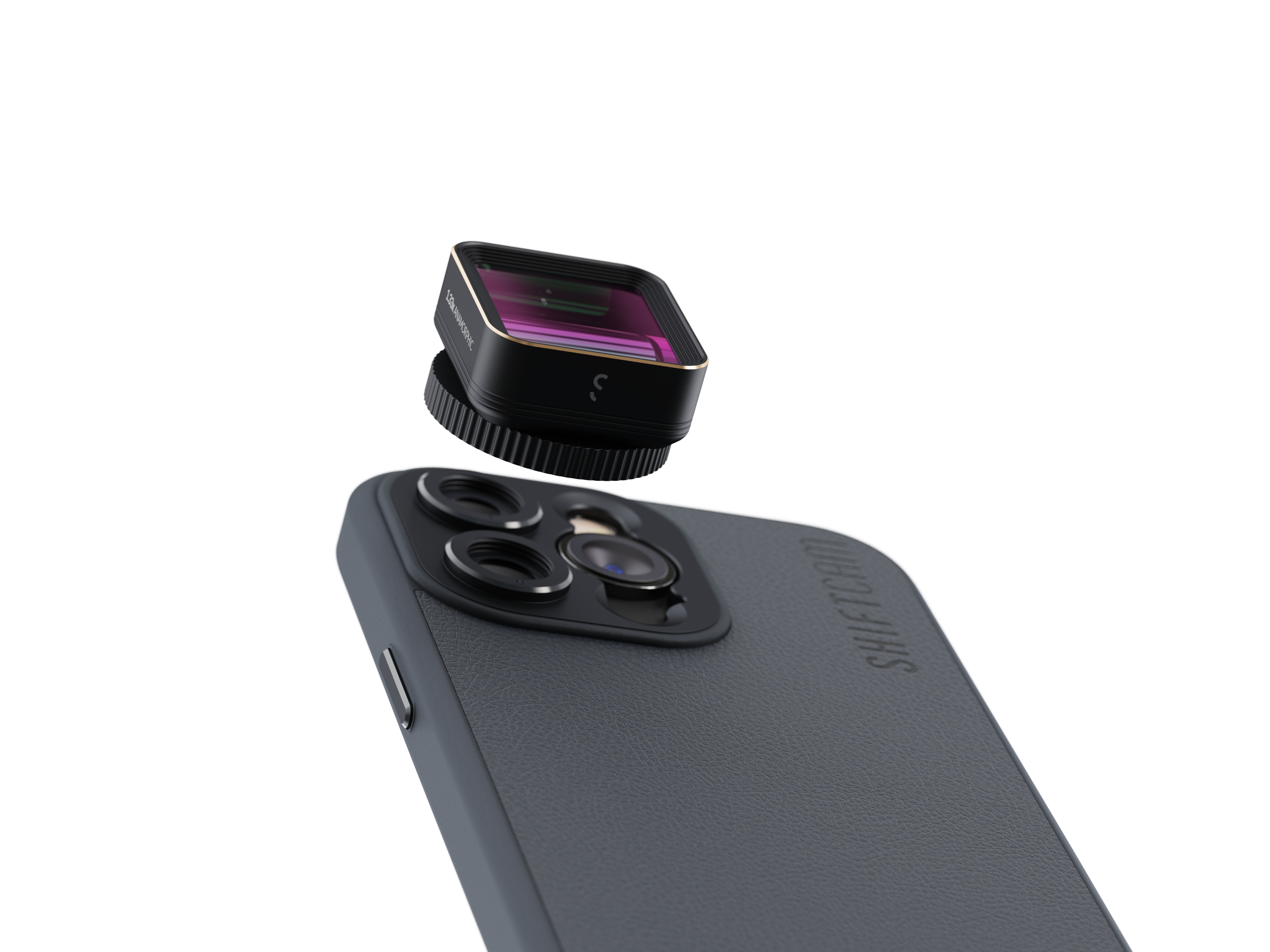 SHIFTCAM LensUltra 1.33x Anamorphic Anamorphotisches Objektiv Smartphone für T2-Mount - - (Smartphone Objektiv