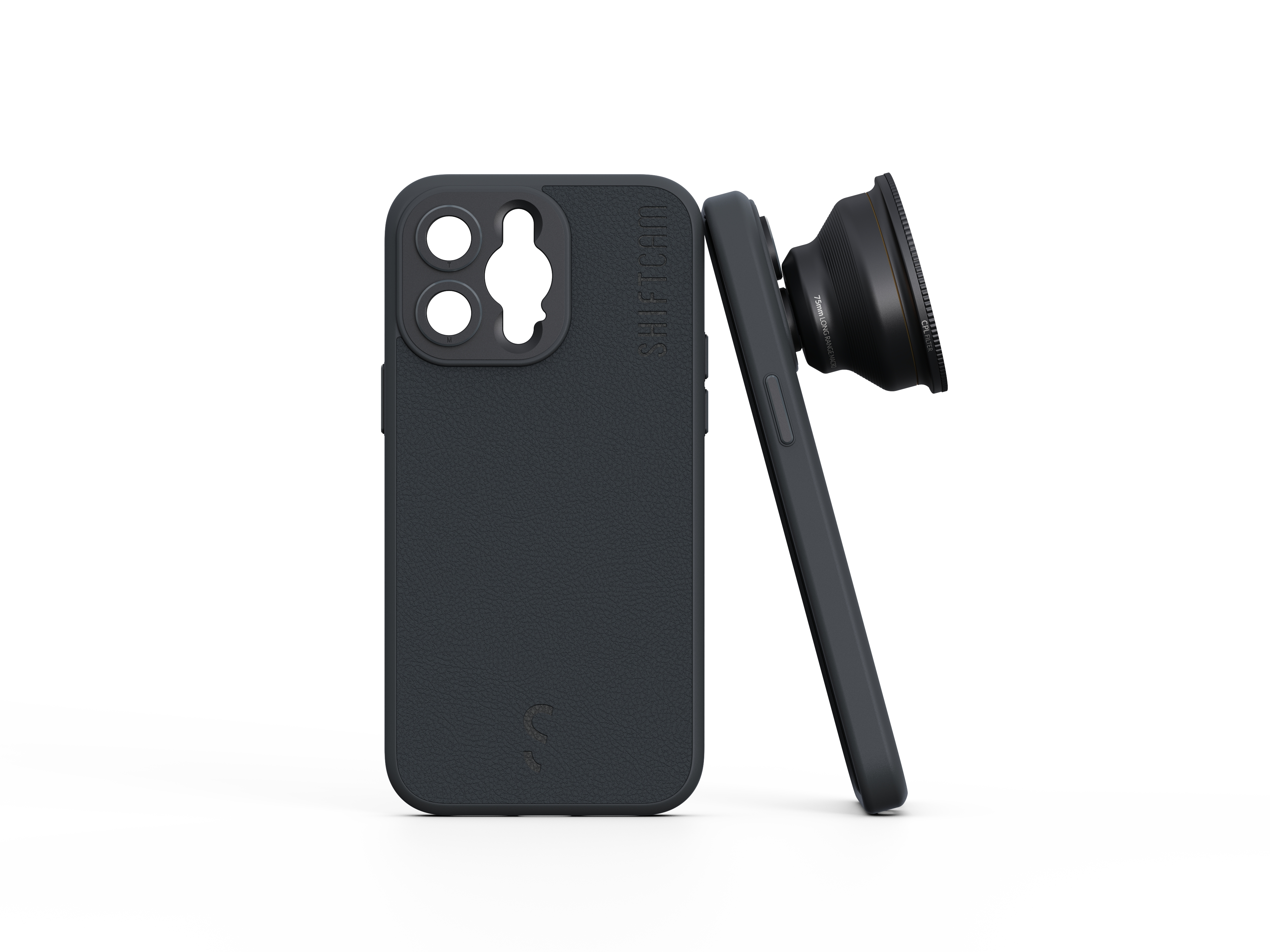 SHIFTCAM LensUltra Makroobjektiv T2-Mount Long - 75mm Range Smartphone Macro - für (Smartphone Objektiv