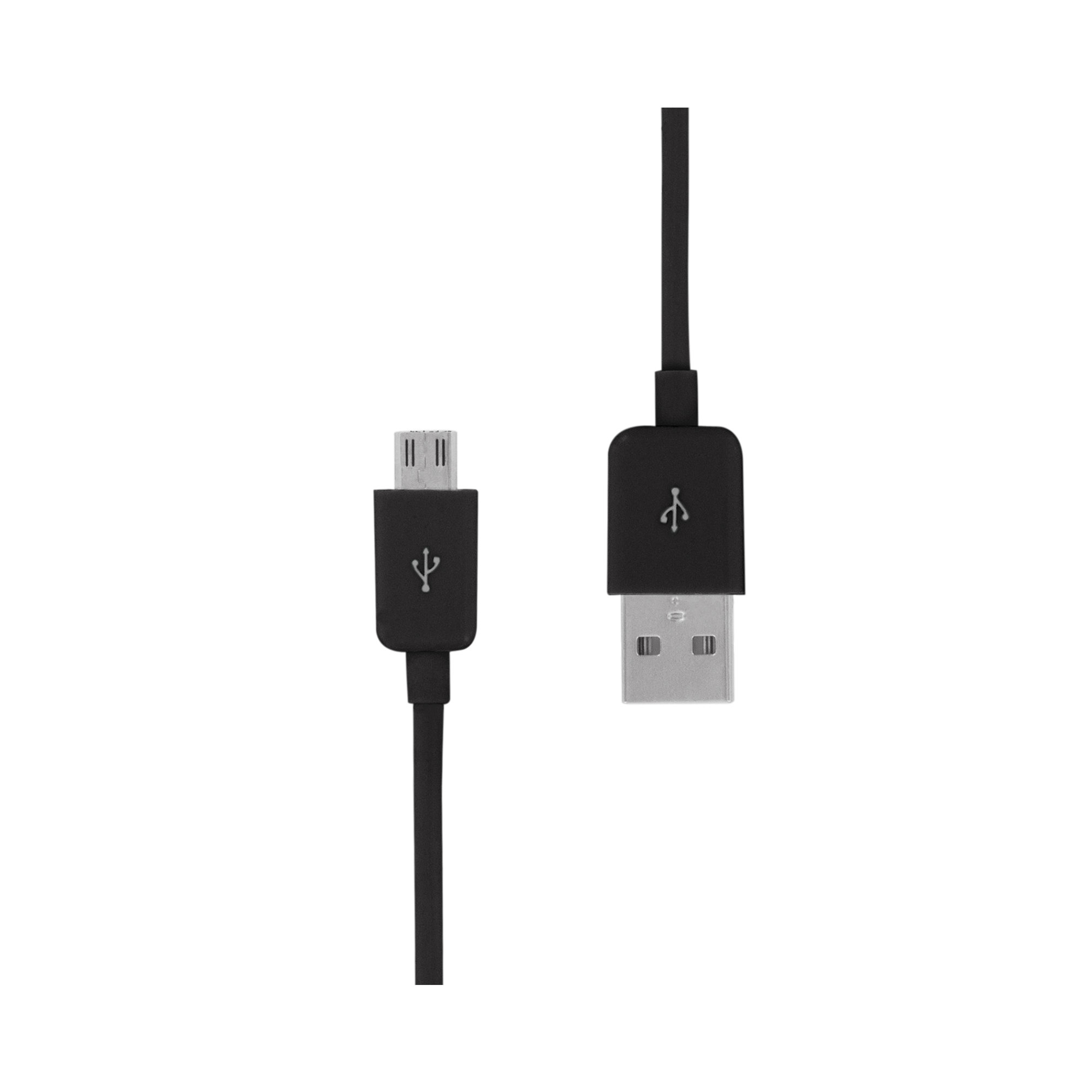 ARTWIZZ Micro USB Cable, Ladekabel, Schwarz 200 cm