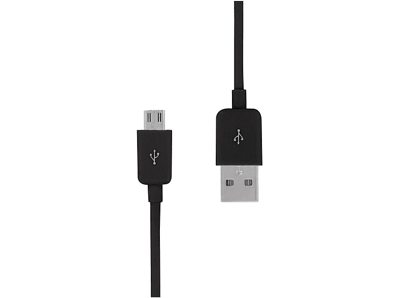 ARTWIZZ Micro USB Cable, Ladekabel, Schwarz 200 cm