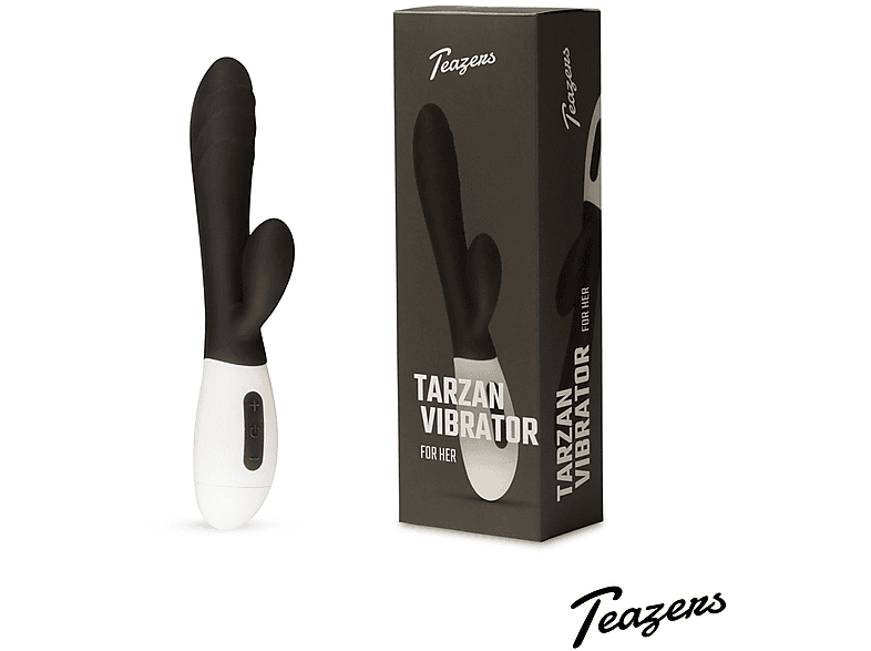 TEAZERS Vibrator Rabbit - schwarz rabbit-vibratoren