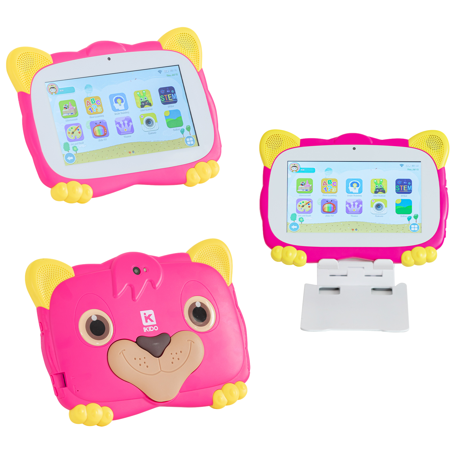 IKIDO Kindertablet C704 Tablet, Rosa Zoll, Rosa, 32 Kinder 7 GB