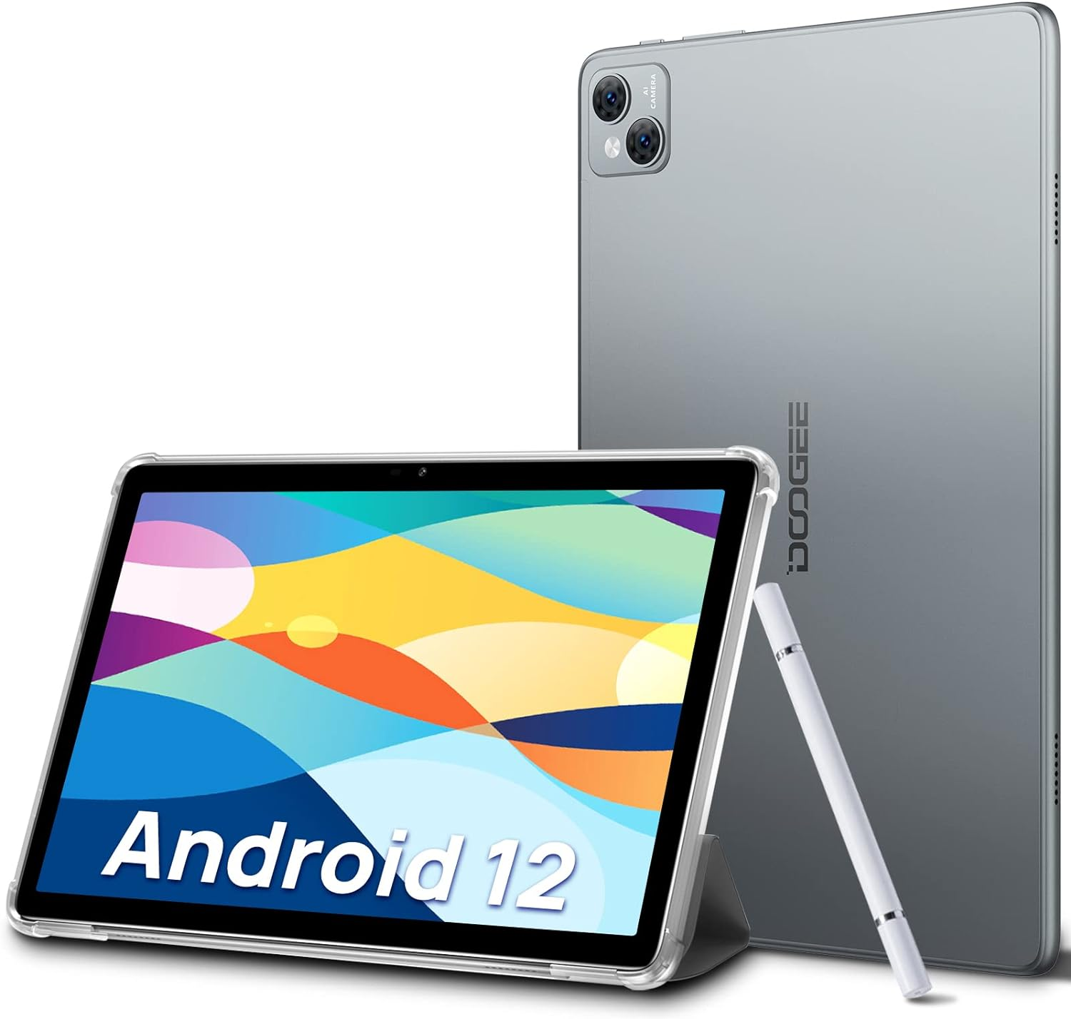 doogee T10 Android12　グレー ✨Android12 タブレット✨10.1インチ DOOGEE T10 15GB