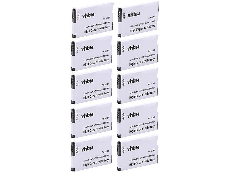 VHBW Ersatz für Siemens Akku 950 Li-Ion für Festnetztelefon, V30145-K1310K-X444 4250366817255, - S30852-D2152-X1