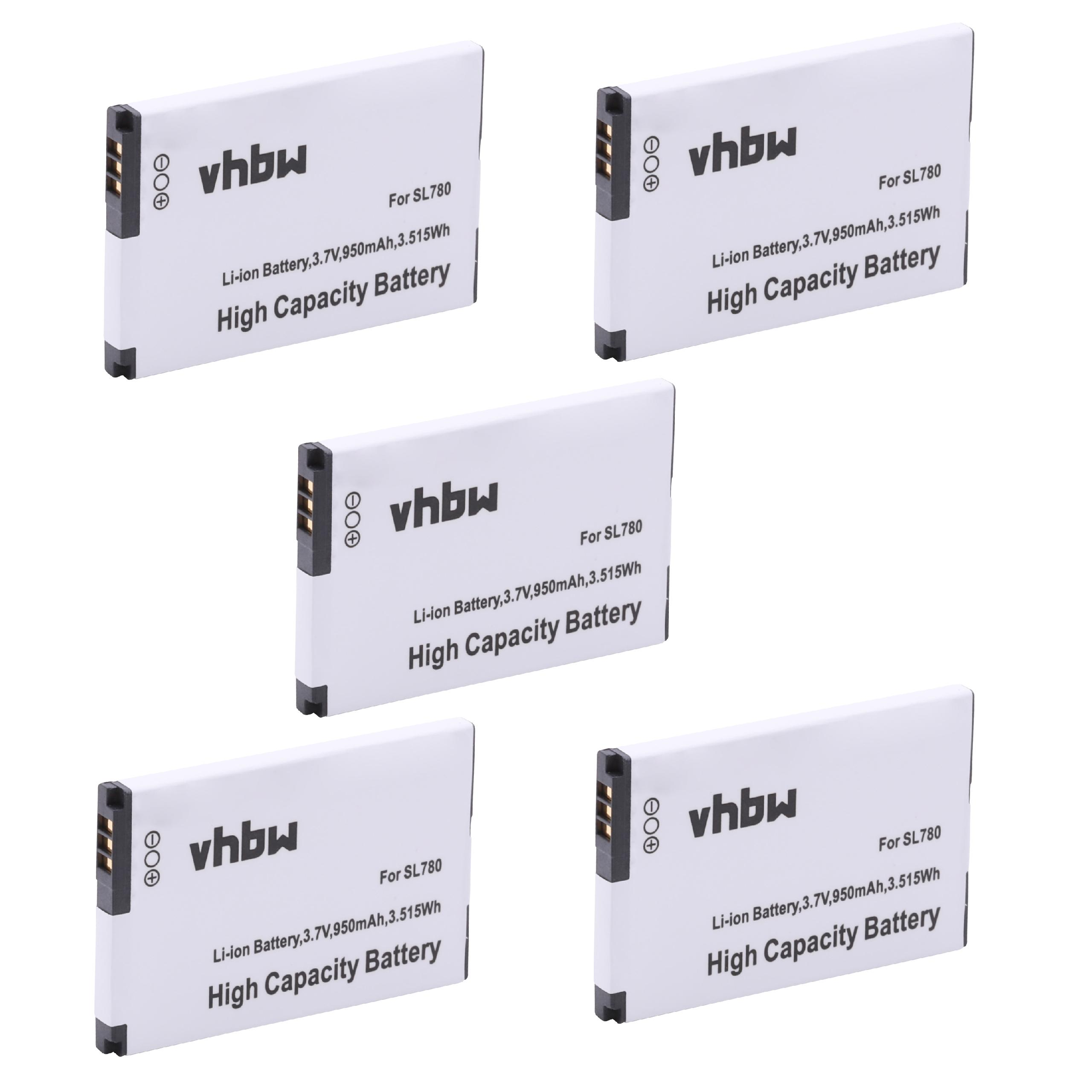 VHBW Ersatz für - Li-Ion Festnetztelefon, Akku V30145-K1310-X445 950 Siemens für