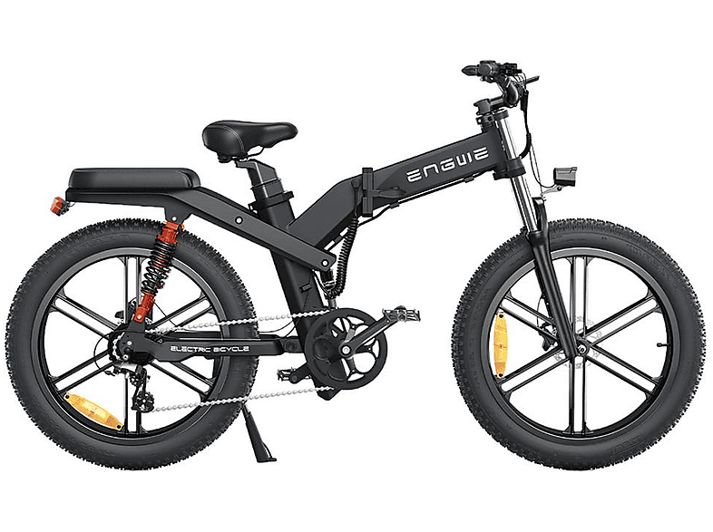 ENGWE X26 Mountainbike Unisex-Rad, 26 Schwarz) Zoll, (Laufradgröße