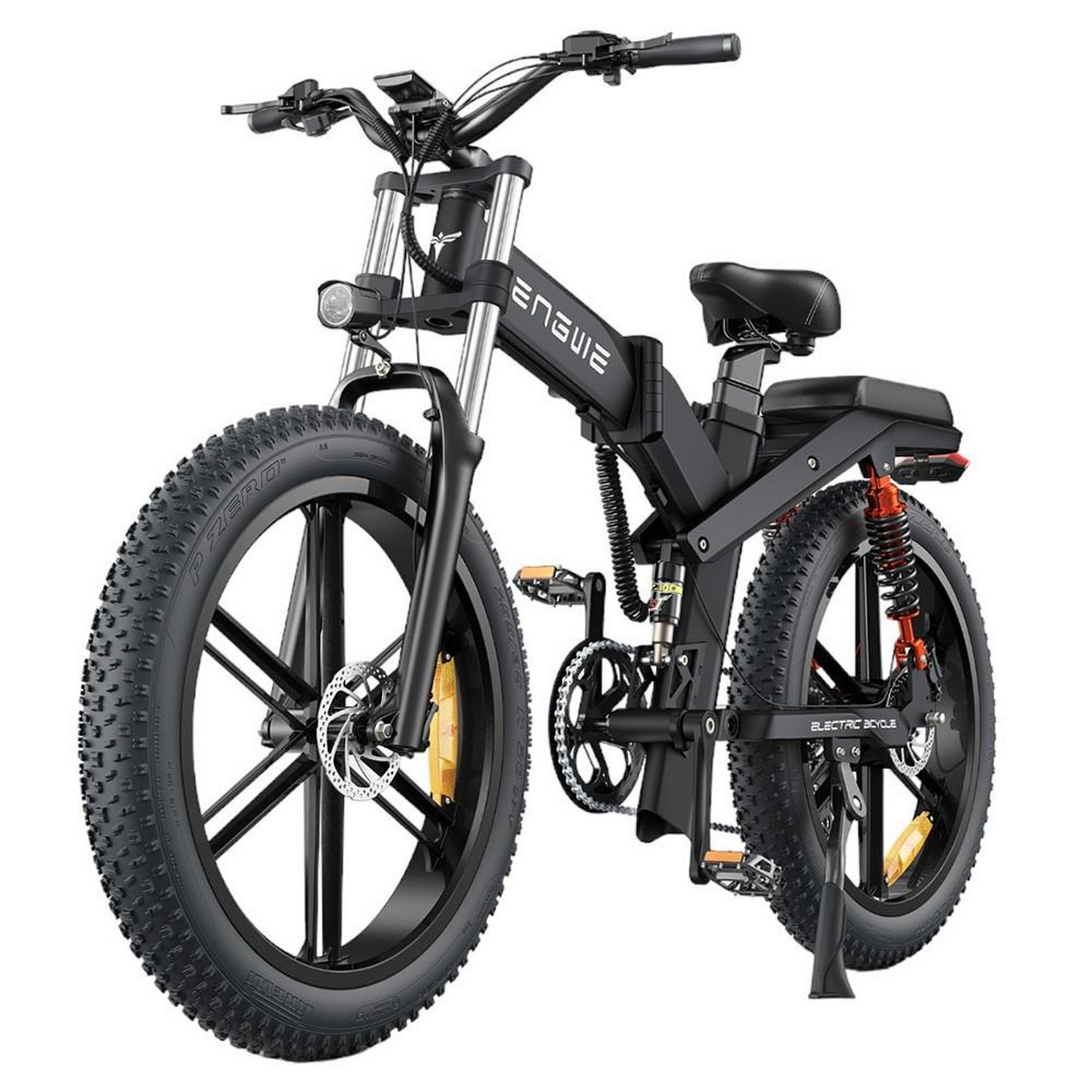 ENGWE X26 Mountainbike (Laufradgröße: 26 Zoll, Schwarz) Unisex-Rad