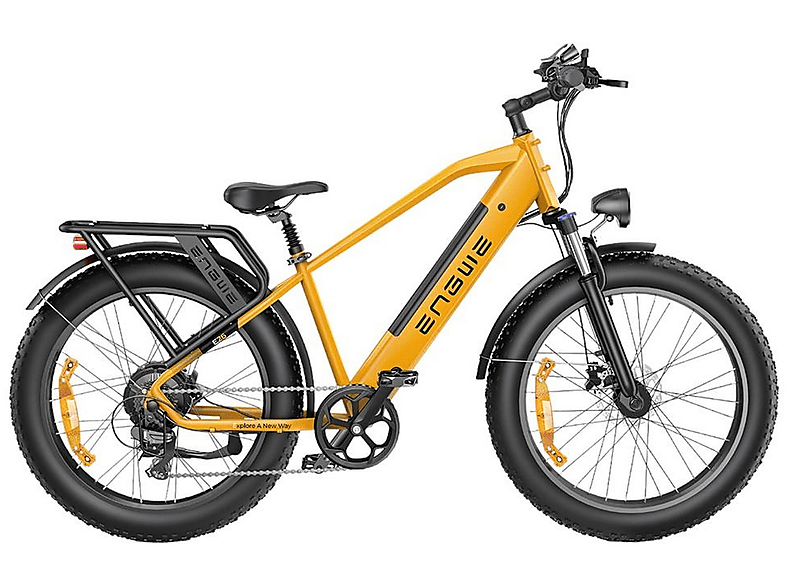 26 E26 Zoll, Gelb) ENGWE (Laufradgröße: Mountainbike Unisex-Rad,