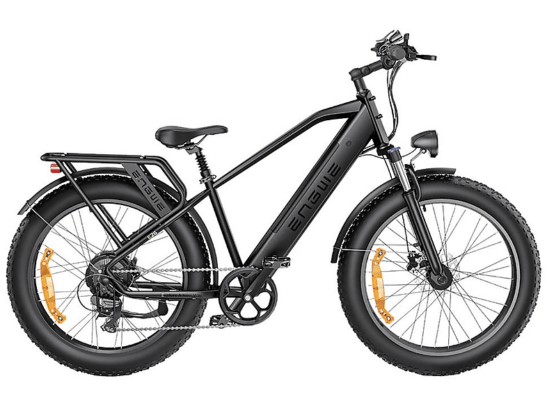 ENGWE E26 Mountainbike (Laufradgröße: 26 Zoll, Unisex-Rad, Schwarz)
