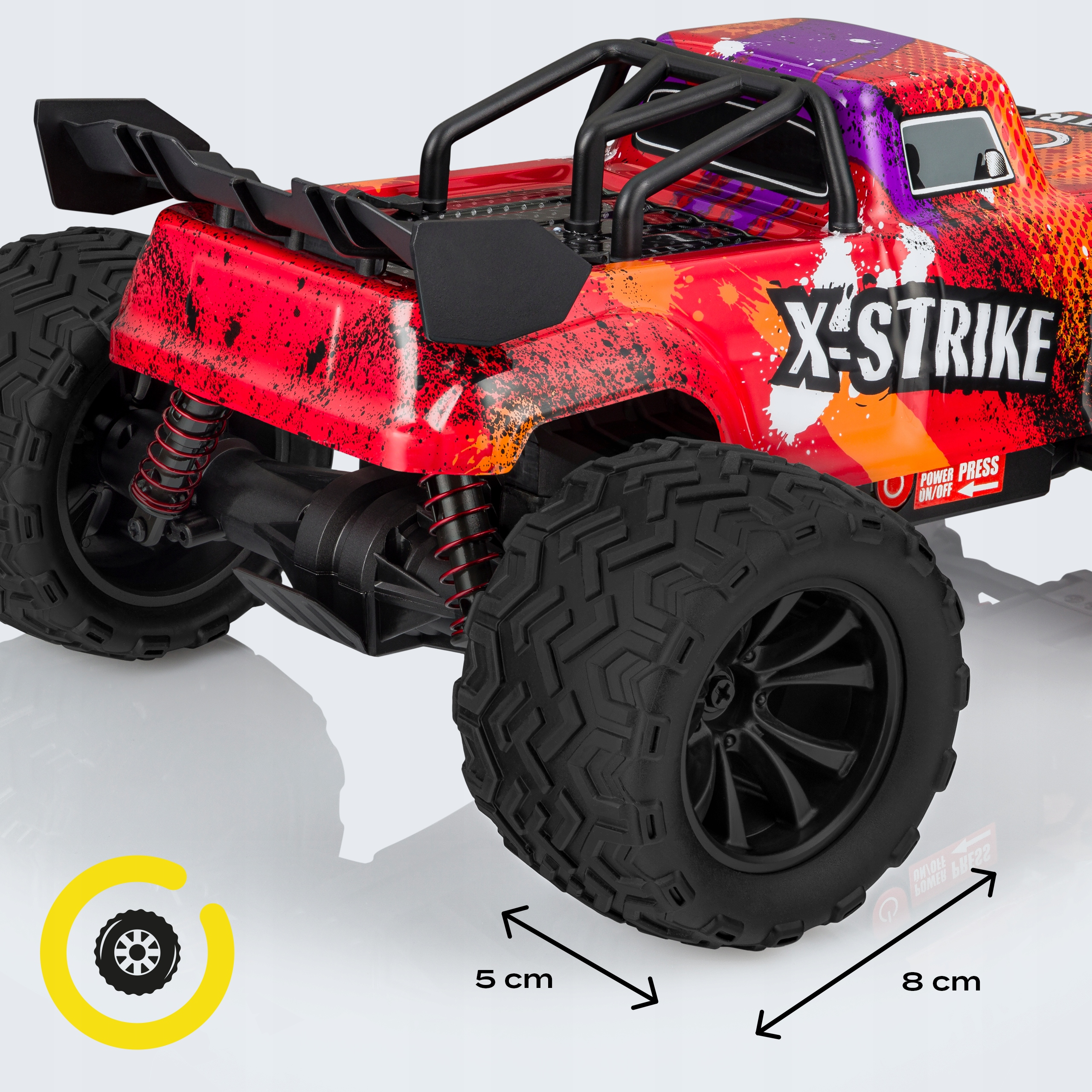 X-STRIKE Auto, RC OVERMAX Orange