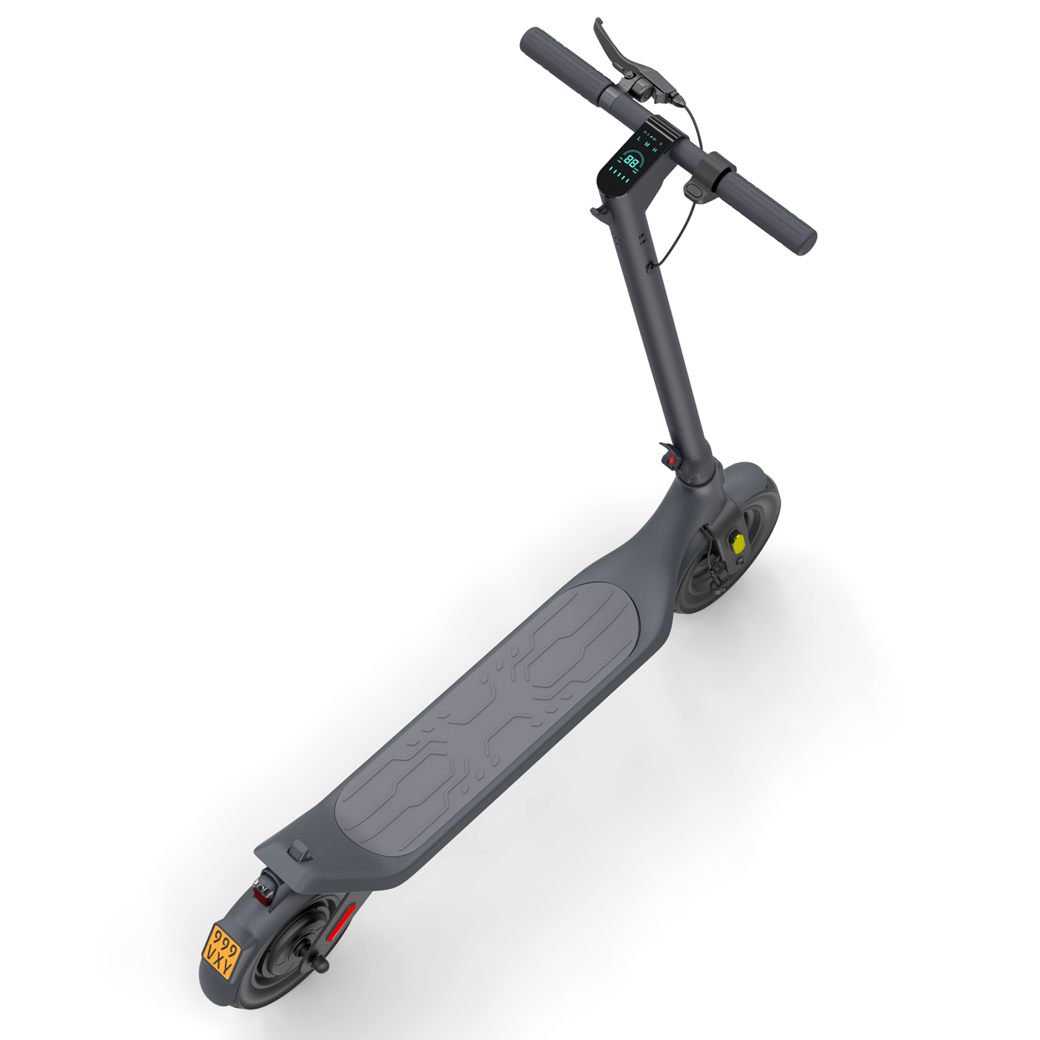 Straßenzulassung (ABE), E-Roller SACHSENRAD Elektro Scooter Scooter mit Zoll, E Faltbarer weiß) Elektroroller (10