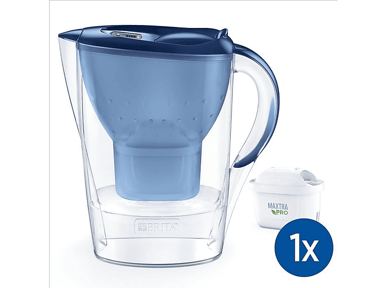 BRITA BRITA Carafe Filter Marella BLEUE (2,4L) inklusive 1 Maxtra Pro