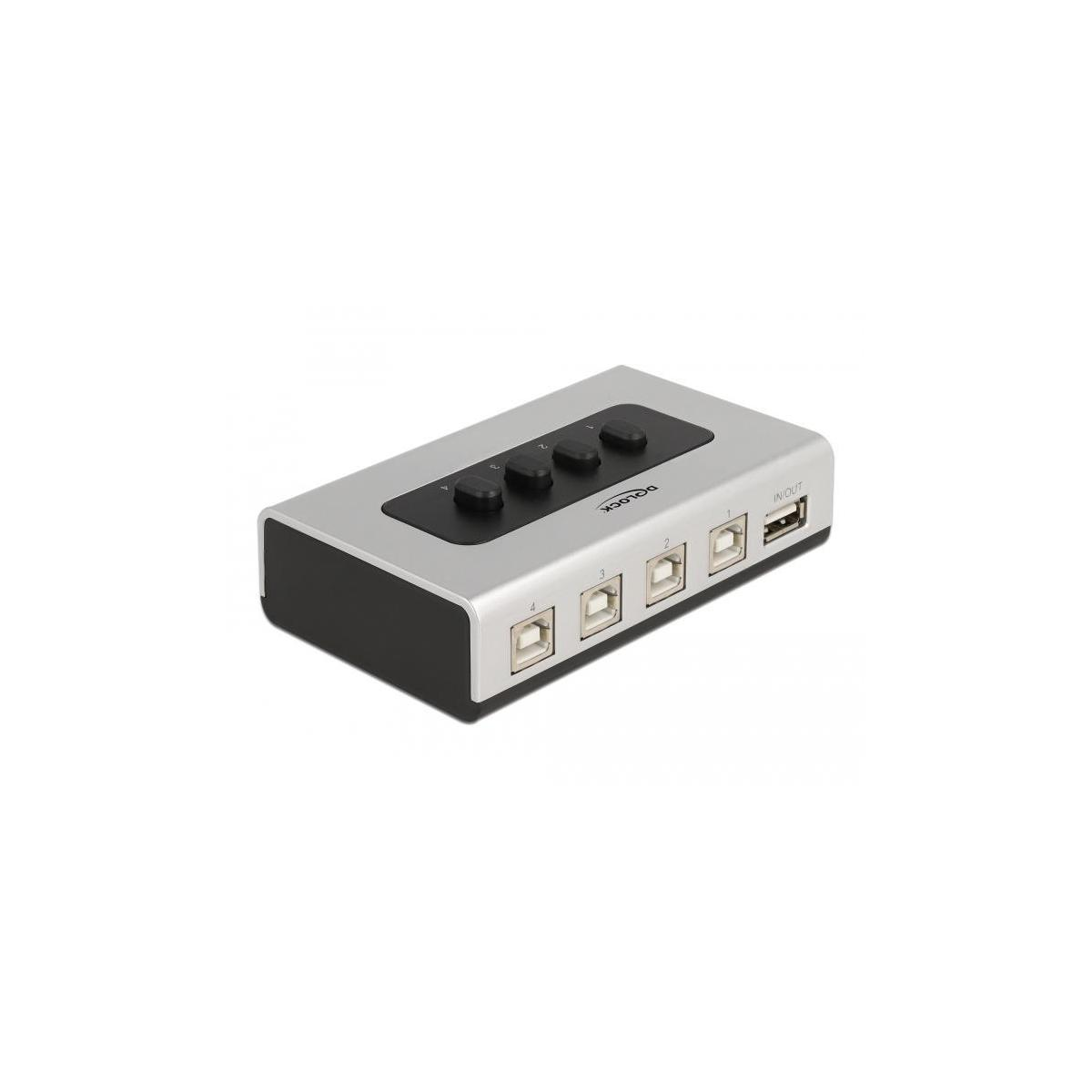 Mehrfarbig 87763 Splitter, DELOCK USB