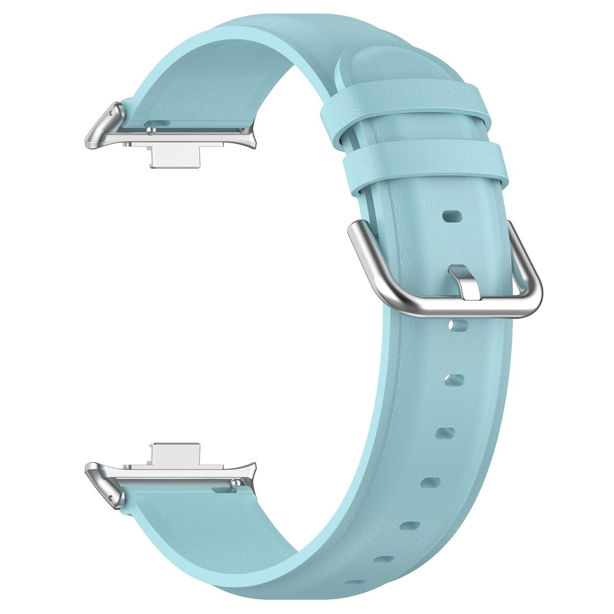 WIGENTO Armband, Hellblau Watch Redmi 8 Ersatzarmband, Xiaomi, Mi Band / Pro Kunstleder 4,