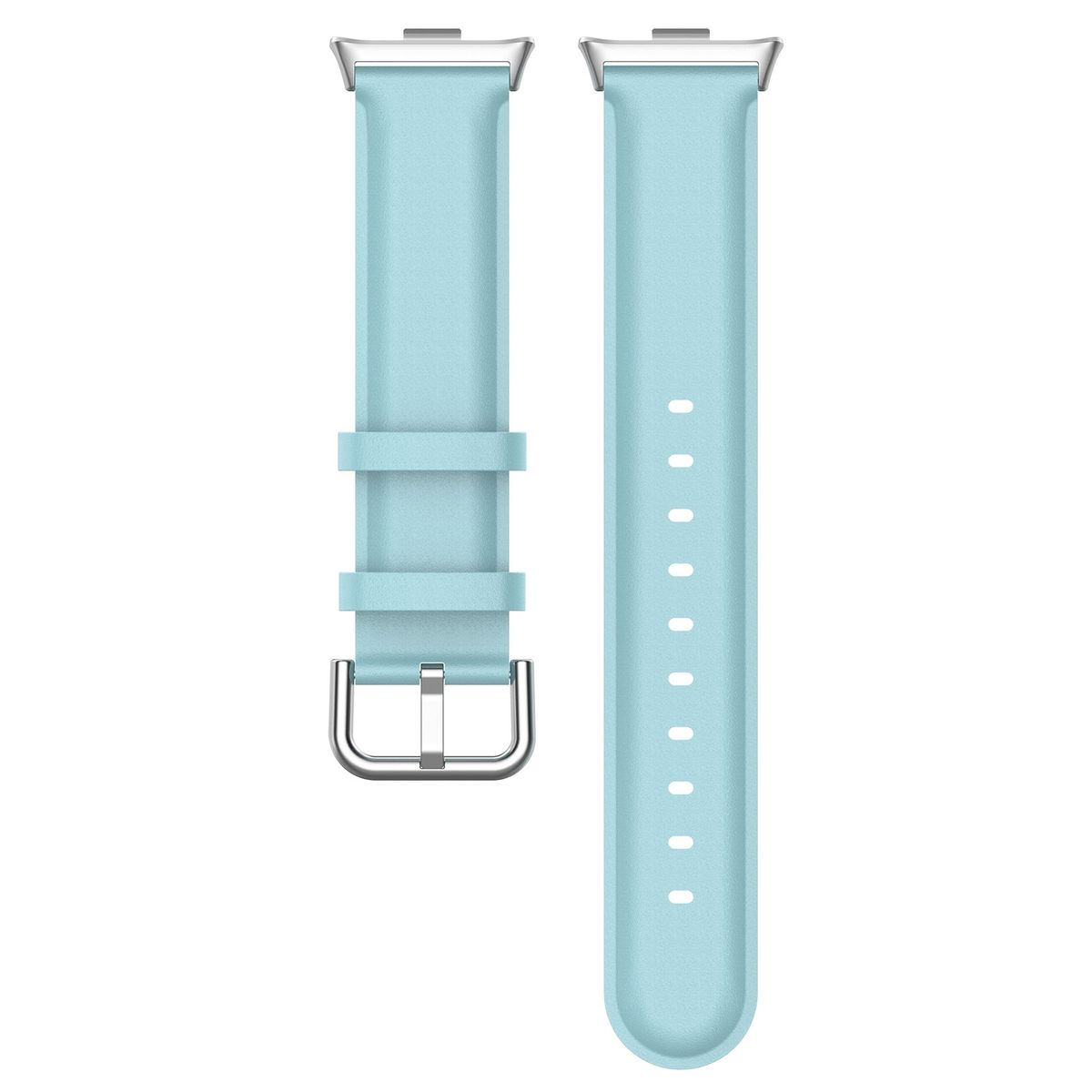 WIGENTO Kunstleder Armband, 4, Xiaomi, Hellblau 8 Pro Watch / Redmi Band Mi Ersatzarmband