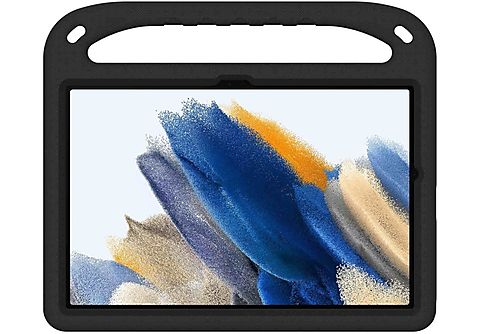 WIGENTO robuste aufstellbare Design Tasche mit Halterung, Bumper, Samsung, Galaxy  Tab A9 Plus, Schwarz