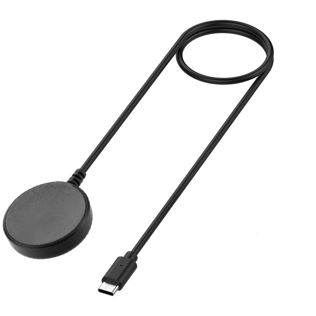 WIGENTO Magnetic Dock mit Schwarz Kabel, / USB-C Dockingstation, Ladekabel