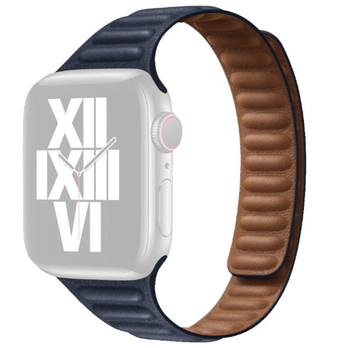 Magnet 7 4 Gen 40mm 8 Series Ersatzarmband, Blau WIGENTO 38mm, Design Dunkel SE / 1 41mm Band, / Watch 6 Generation Apple, 9 5 3 2