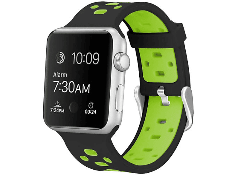 WIGENTO Kunststoff / Silikon Design Sport Armband, Ersatzarmband, Apple