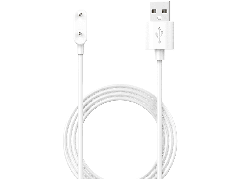 WIGENTO USB Port Ladekabel Dockingstation, Charging 1 Meter Ladekabel, Watch Weiß Cable / m, 1 Smart