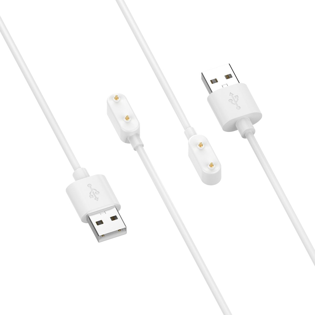 WIGENTO USB Port Ladekabel Dockingstation, Charging 1 Meter Ladekabel, Watch Weiß Cable / m, 1 Smart