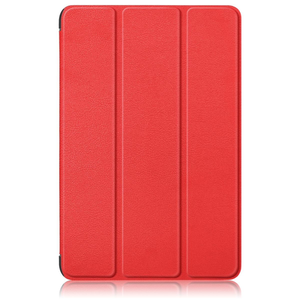 WIGENTO 3folt Samsung Full Silikon Kunststoff Tablethülle UP Wake & Sleep / Cover aufstellbar / für Cover Kunstleder, Rot