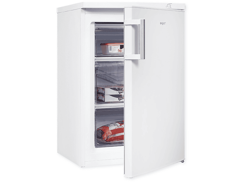 mm (D, weiss 845 EXQUISIT GS581-H-010D Gefrierschrank hoch)