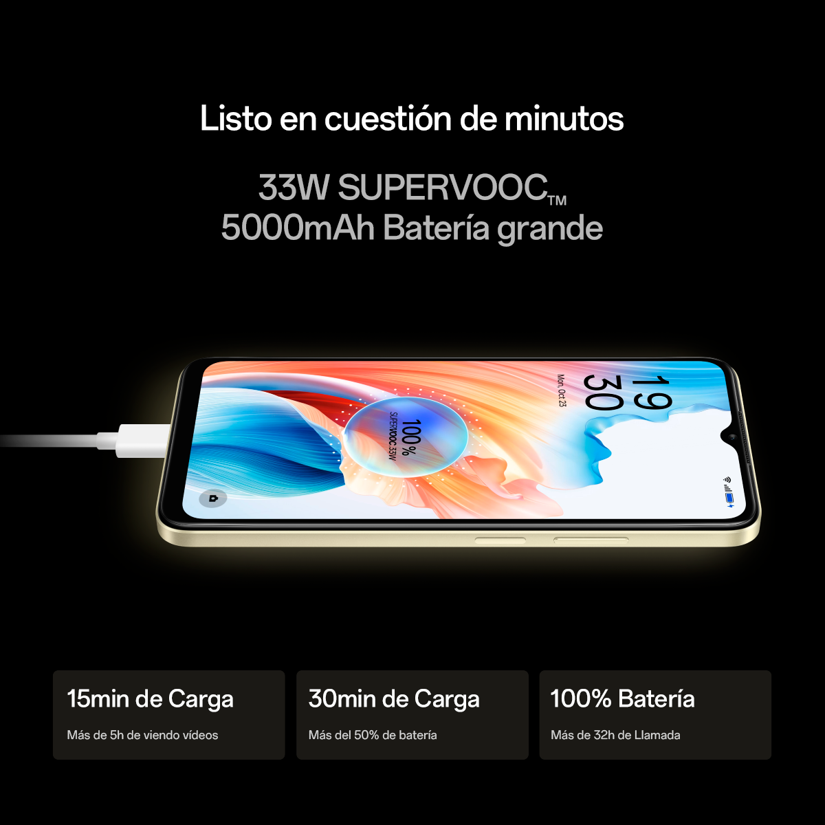 Smartfon OPPO A38 4G (LTE) 4 GB/ 128 GB Złoto