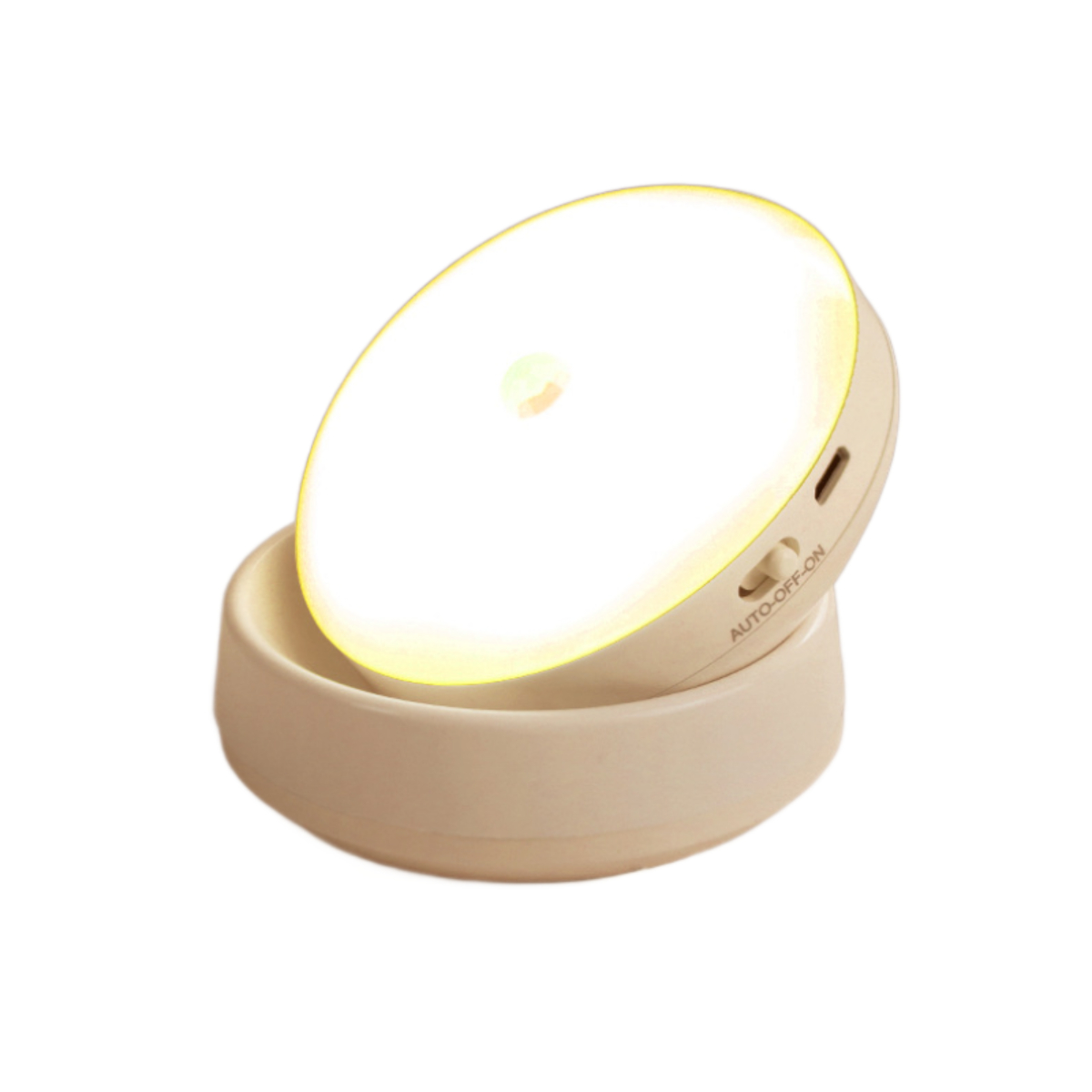 SHAOKE 360 Rotation Körper Sensor Nachtlicht Nachtlicht Licht Modell Schlafzimmer wiederaufladbare magnetische LED