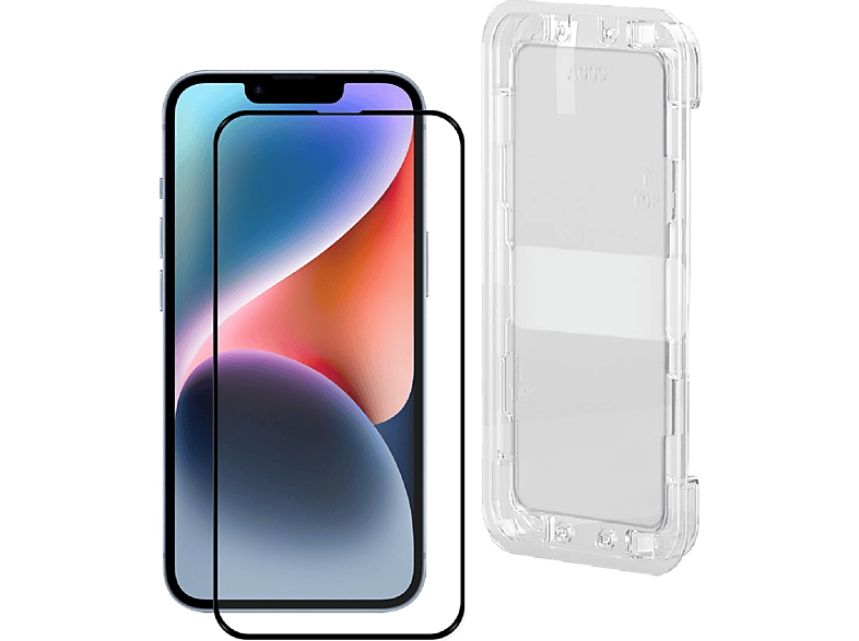 PROTECTORKING 2x 9H Panzerhartglas 3D Klar Displayschutzfolie(für Apple iPhone 13 Pro)