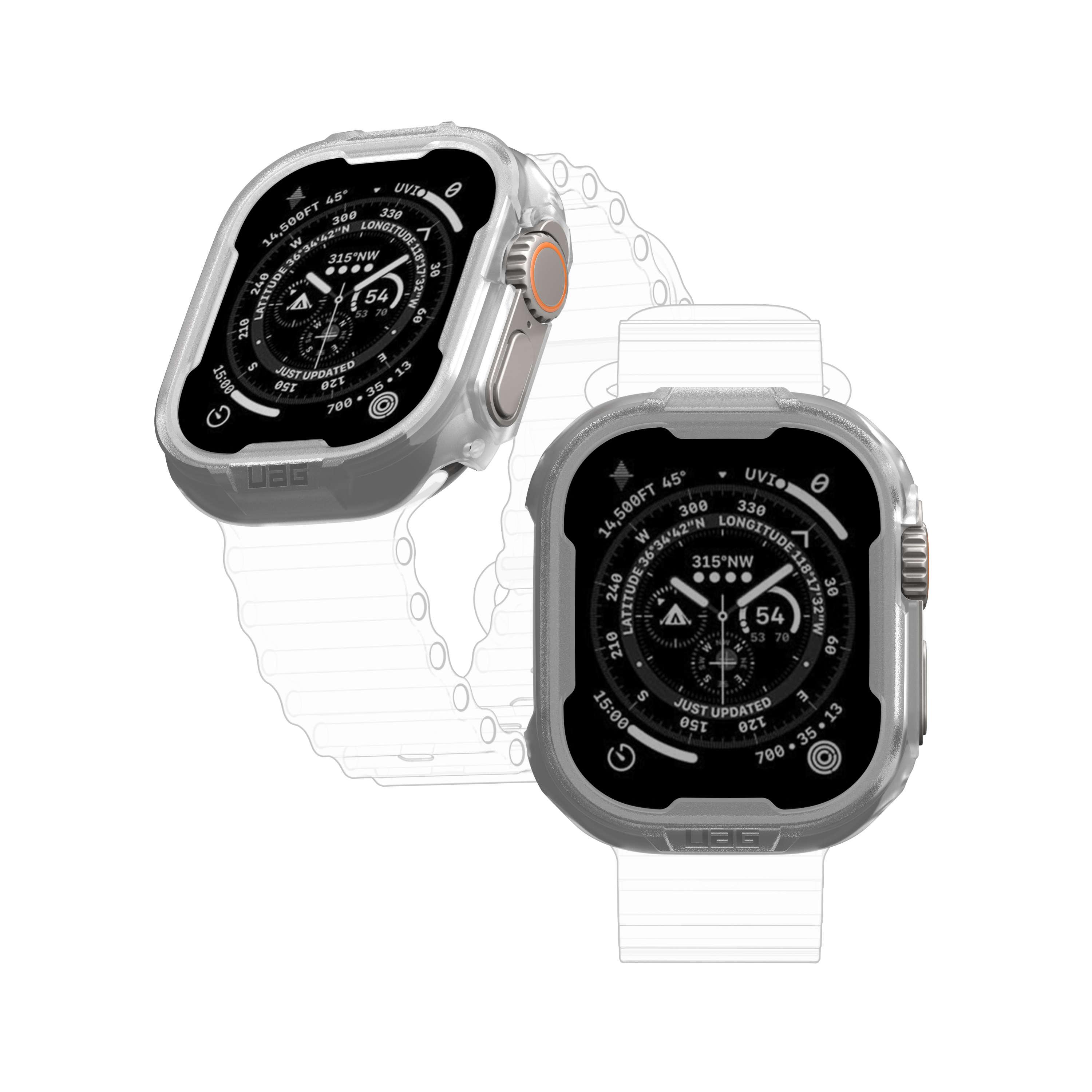 URBAN ARMOR GEAR Scout, Bumper, Ultra, Apple, Transparent Watch