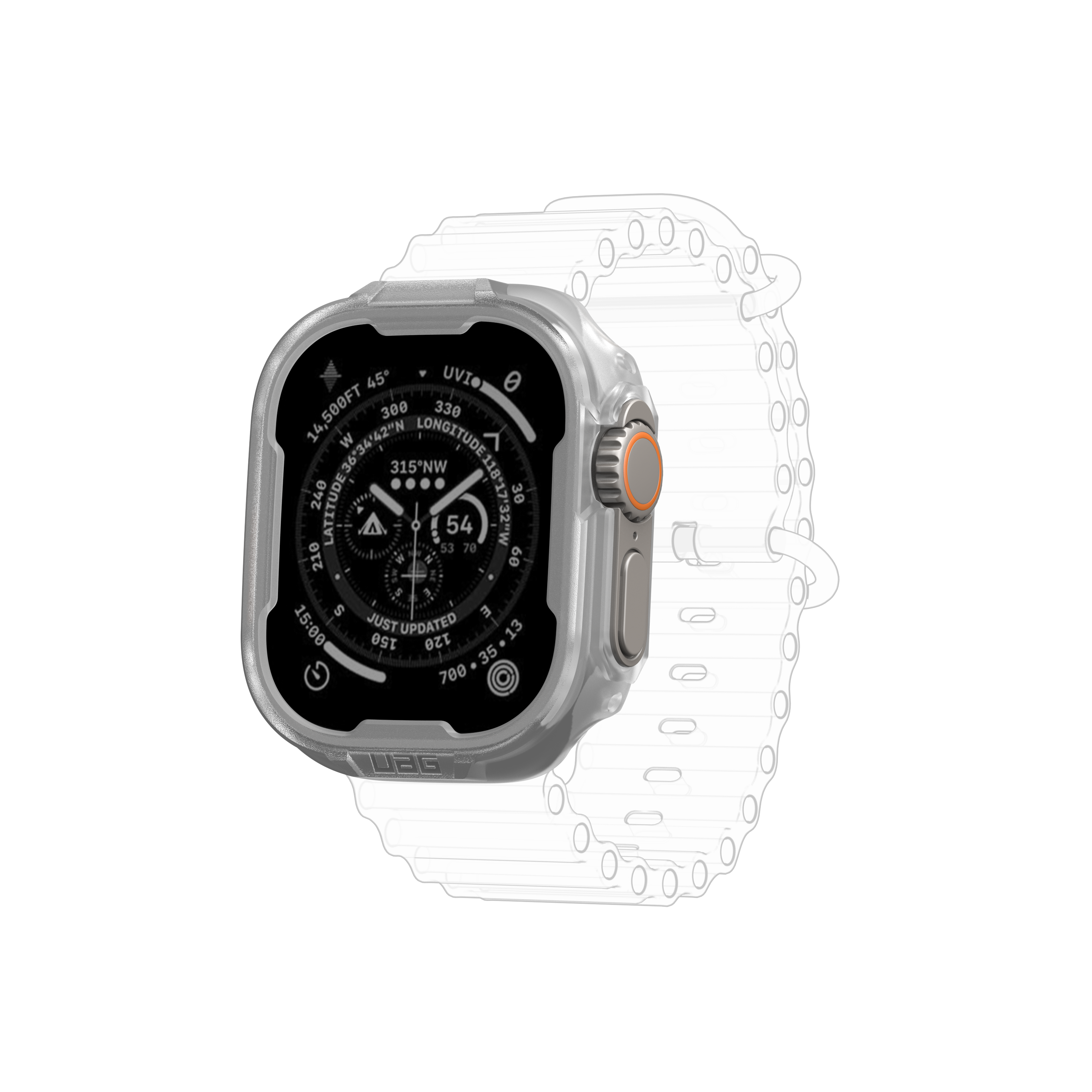 URBAN ARMOR GEAR Scout, Bumper, Ultra, Apple, Transparent Watch