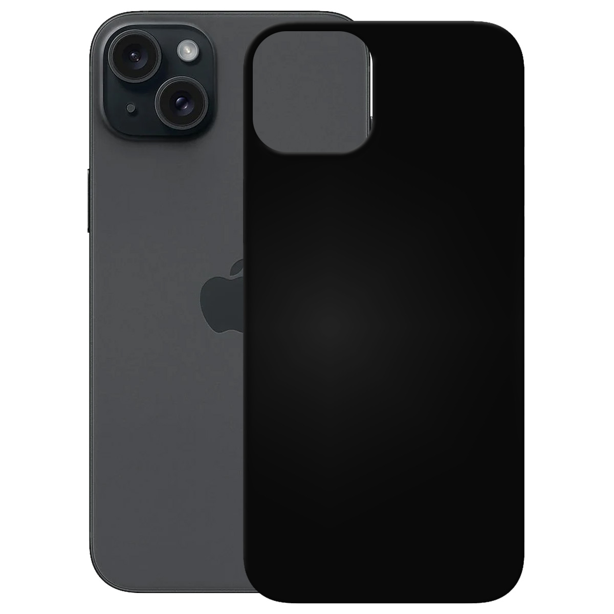 Plus, TPU Schwarz Case, PEDEA Backcover, 15 Apple, iPhone