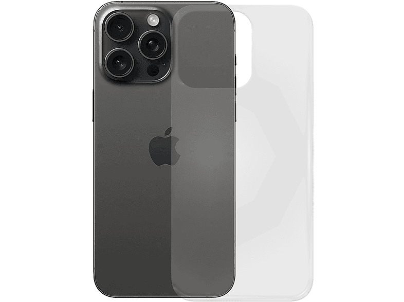 PEDEA TPU Case, Backcover, Apple, iPhone 15 Pro, transparent