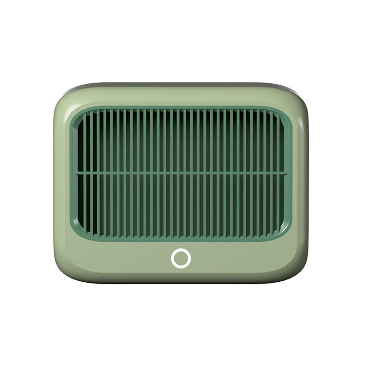 für - Watt, Raumgröße: Temperatur das Power Heizlüfter Dumping m²) LACAMAX Off 20 Grüne Heizung Konstante Schlafzimmer tragbare Wärme, (1200