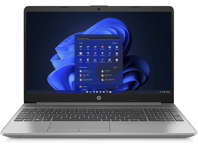 HP 7N071ES, Notebook mit 15,5 Zoll Display, 8 GB RAM, 512 GB SSD, Grau