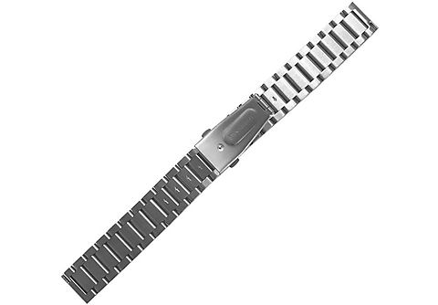 Correa  - Universal de acero inoxidable para relojes de 18mm. Sistema Quick Release de fácil cambio. DAM ELECTRONICS, Plata