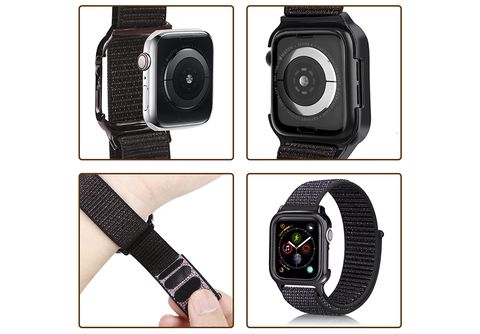 Correa  Samsung ET-SHR96LBEGEU, Para Galaxy Watch 6, L/M, 20 mm, Cuero  vegano, Negro