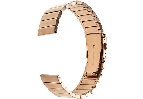 Correa  - Universal de acero inoxidable para relojes de 22mm.Sistema Quick Release de fácil cambio. DAM ELECTRONICS, Oro Rosa