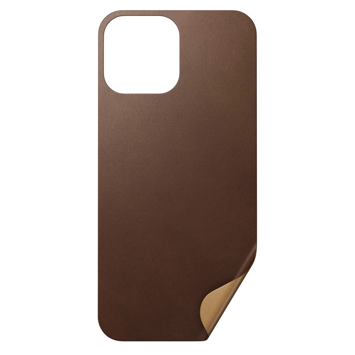 braun NOMAD Backcover, Leather 13 Pro Skin Apple, Brown Rustic Apple, Max, iPhone