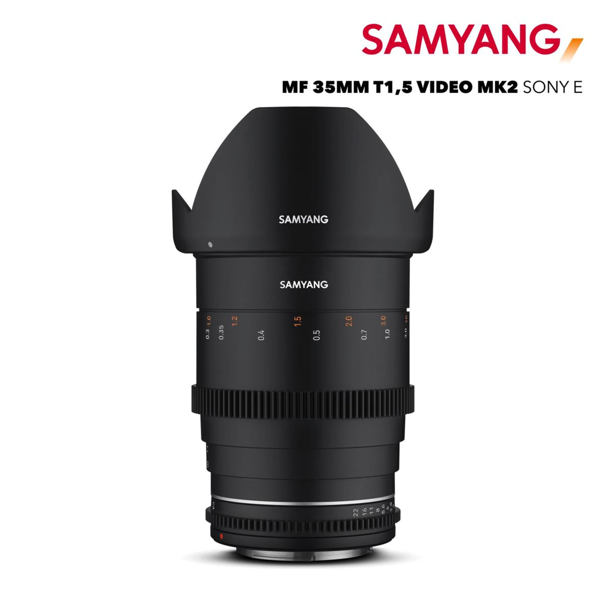 MF für MK2 35mm f/1.5 T1,5 VDSLR SAMYANG Sony (Objektiv E-Mount Sony E