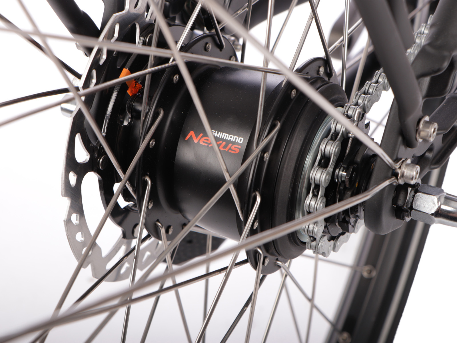 3.0 Premium 45 500 (Laufradgröße: Zoll, Plus Citybike Damen-Rad, 28 cm, SAXONETTE Wh, Rot) Rahmenhöhe: