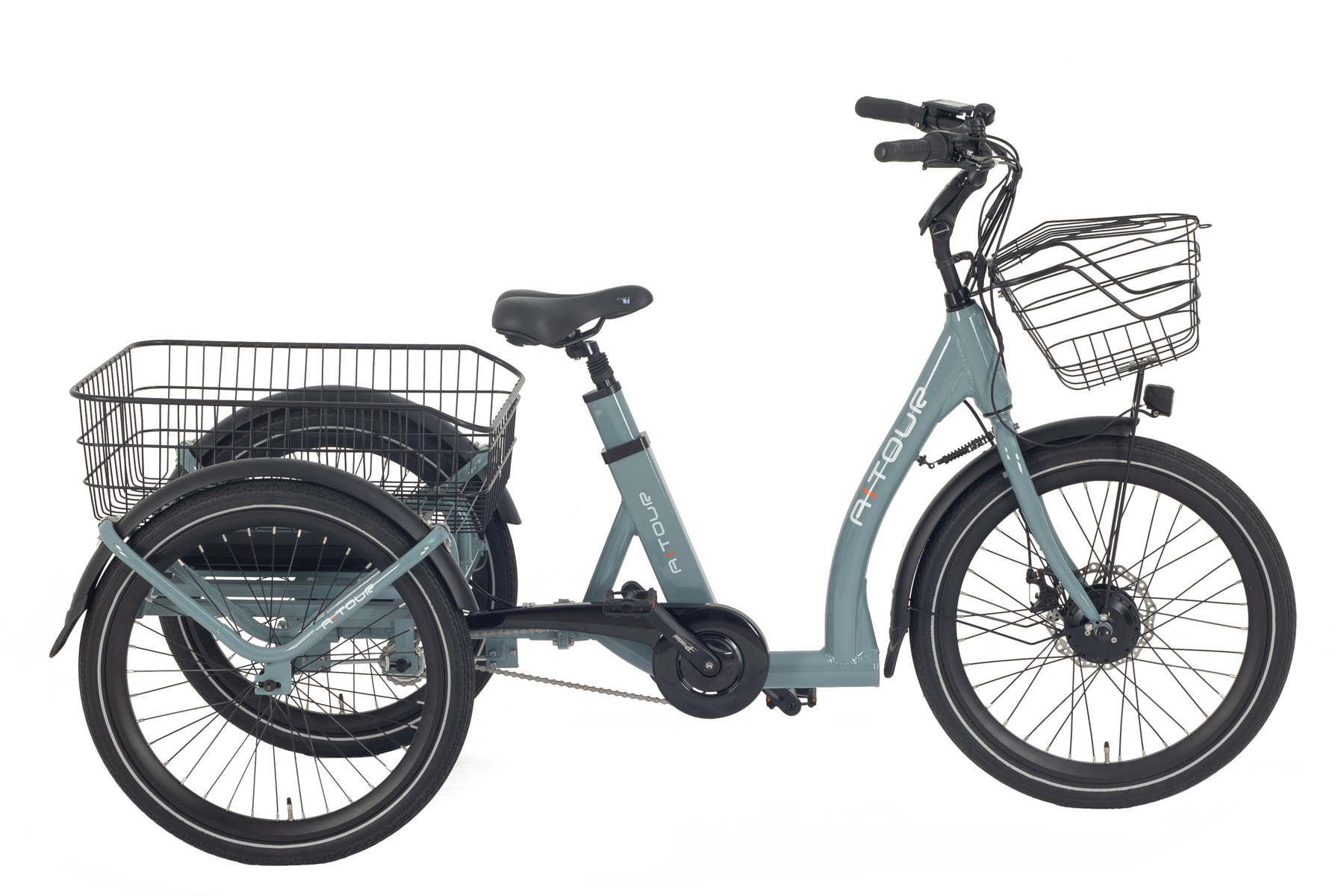 Wh, Middle Rahmenhöhe: 24 VILLETTE cm, Unisex-Rad, 470 (Laufradgröße: Citybike Zoll, 52 hellblau) Trike