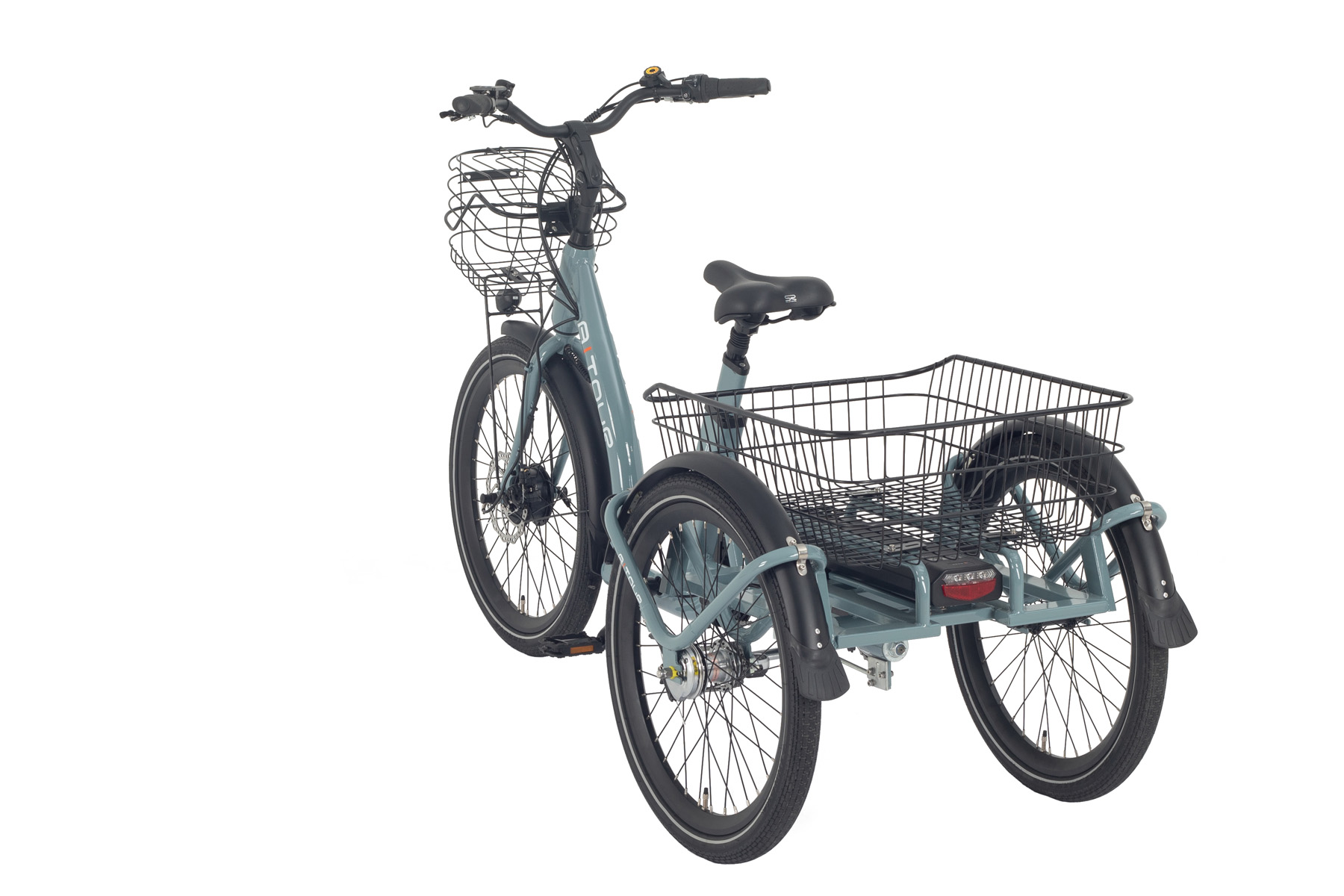 Citybike (Laufradgröße: Trike cm, Middle VILLETTE Rahmenhöhe: Unisex-Rad, 52 hellblau) Zoll, 24 Wh, 470