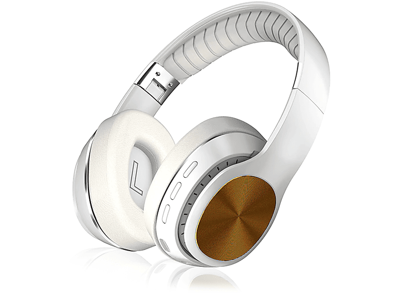 Auriculares inalámbricos | VJ320 DAM ELECTRONICS, Supraaurales, Blanco ...