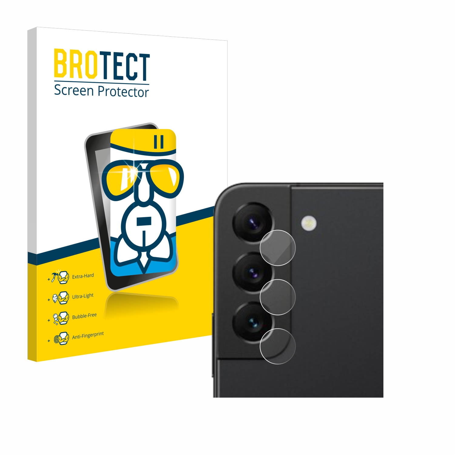BROTECT Airglass Enterprise Samsung Galaxy klare Schutzfolie(für Edition) S22